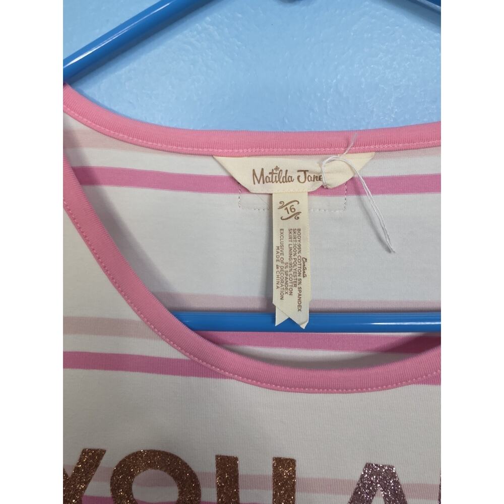 Size 16 MATILDA JANE Girls Wonderment Must Be Magic Tunic Tulle NWOT - Picture 4 of 4